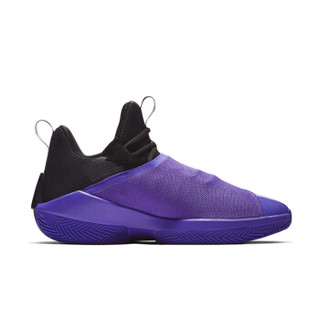  AIR JORDAN JUMPMAN HUSTLE PF AQ0394 男子篮球鞋 (紫/黑、44)