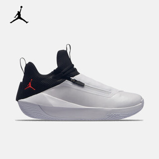  AIR JORDAN JUMPMAN HUSTLE PF AQ0394 男子篮球鞋 (白/黑、43)