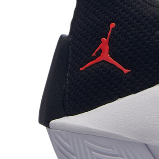  AIR JORDAN JUMPMAN HUSTLE PF AQ0394 男子篮球鞋 (白/黑、43)