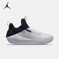  AIR JORDAN JUMPMAN HUSTLE PF AQ0394 男子篮球鞋 (白/黑、45.5)