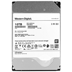 Western Digital 西部数据 Ultrastar DC HC510 数据中心 台式机硬盘 10TB 256MB 7200rpm HUH721008ALE600