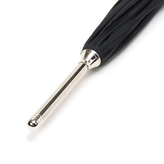 Pasotti 葩莎帝 中性奢华系列 MLX02 聚酯纤维骷髅手杖式雨伞 黑色