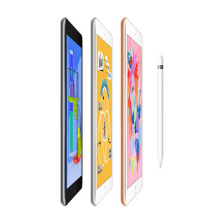 Apple 苹果 iPad 2018款 9.7英寸 iOS 平板电脑(2048*1536dpi、A10、32GB、WiFi版、金色、MRJN2CH/A)