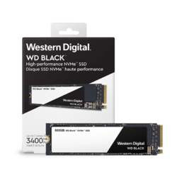 WD 西部数据 WDS500G2X0C Black 3D NVMe M.2 2280 固态硬盘 500GB