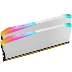 Antec 安钛克 五系列 DDR4 3000 16G(8G*2 ) 台式机超频内存 RGB灯条 (白色马甲)
