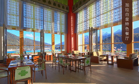 藏式度假体验西藏林芝鲁朗恒大酒店1晚套餐含早餐晚餐鲁朗门票