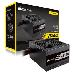 美商海盗船 VS550 2018款 额定550W 80PLUS认证 电源