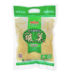 亲民食品北大荒 有机酸菜丝 500g *10件