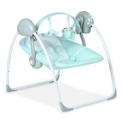 Babyruler 婴儿电动摇椅  CS6609 浅绿色
