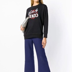 KENZO 高田贤三 Color by Kenzo系列 女士时尚纯棉logo贴花卫衣