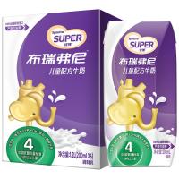 限地区、新补货:Synutra 圣元 优博 布瑞弗尼 4段儿童配方牛奶 200ml*6瓶