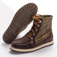 SPERRY 斯佩里 STS94045S 女士系带马丁靴
