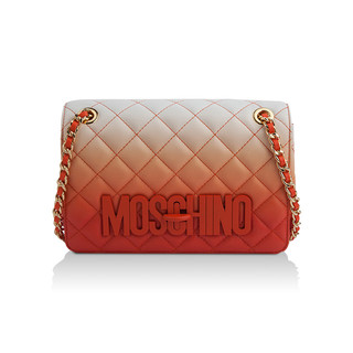 MOSCHINO A75078002 女士字母logo渐变色单肩斜挎包