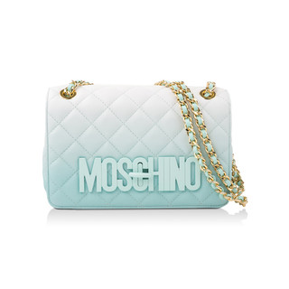 MOSCHINO A75078002 女士字母logo渐变色单肩斜挎包