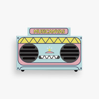 MUSICANVAS蓝牙音箱 baby款 糖果怪兽