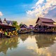 当地玩乐：泰国芭提雅 四合镇四方水上市场门票+长尾船一日游