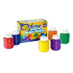 Crayola 绘儿乐 可水洗儿童颜料 6色