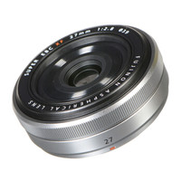 FUJIFILM 富士 XF 27mm F/2.8 标准定焦镜头 银色