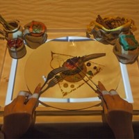 风靡全球的原版裸眼3D小厨师，每场仅12席！中国大饭店小厨师3D动感餐桌午/晚餐