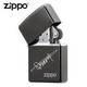  zippo打火机正版 原装黑冰标志150ZL防风 限量ZIPPO 煤油火机礼物　