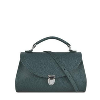 Poppy 9英寸  荔枝纹牛皮  迷你斜挎剑桥包 