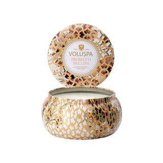 VOLUSPA Blanc白色家居系列 金属罐香薰蜡烛