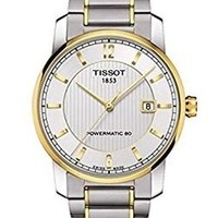 TISSOT 天梭 钛系列 T087.407.55.037.00 男士钛金属自动机械手表