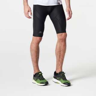 DECATHLON 迪卡侬 Kiprun 男式紧身跑步裤（黑色） 60-70KG 177CM