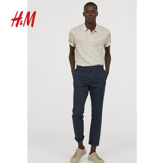 H&M HM0491913 男装休闲裤 (34、米色)