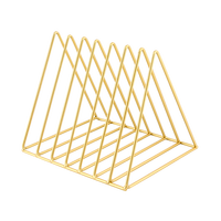 TIANSE 天色 三角书立 金色