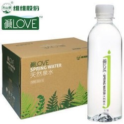 碱LOVE 维维股份天然弱碱性饮用水矿泉水350ml*15整箱装