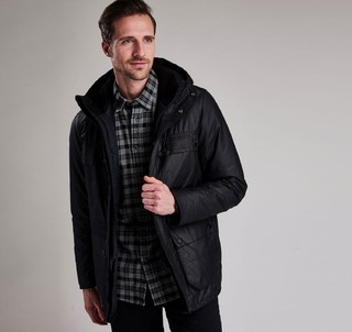 BARBOUR INTERNATIONAL Imboard MWX1376 男士蜡棉连帽夹克