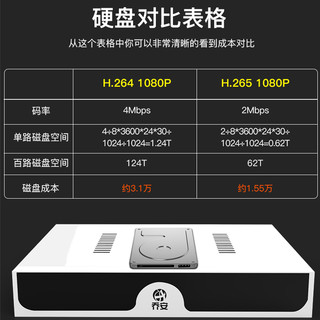 JOOAN 乔安 JA-8108/8116. 16路网络硬盘录像机  1TB内存容量