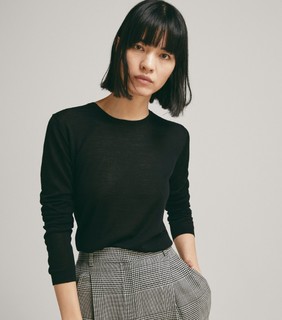 Massimo Dutti 05602657800 女士羊毛针织衫