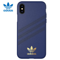  adidas 阿迪达斯 iPhone 手机壳 (iPhone X/Xs、深蓝)