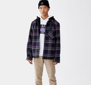  PULL&BEAR 09595916 男士加厚印花卫衣 (XS、白色)