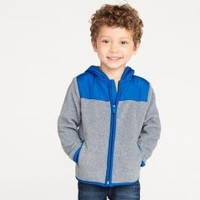OLD NAVY 男幼儿细绒长袖连帽夹克