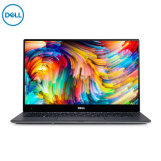 DELL 戴尔 XPS13-9360 高清微边框笔记本电脑 轻薄便携 (银色、13.3英寸、1920×1080、集成显卡、512G SSD、16G、Intel i7低功耗版)