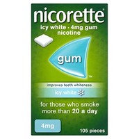 Nicorette 力克雷 冰爽薄荷味 戒烟糖 4mg*105粒