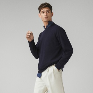 Massimo Dutti 00932318401 男士含山羊绒针织衫