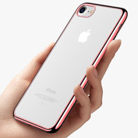  ESK 苹果 电镀软壳保护套 (iPhone7/8、玫瑰金)
