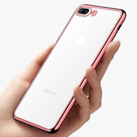  ESK 苹果 电镀软壳保护套 (iPhone7/8Plus、玫瑰金)
