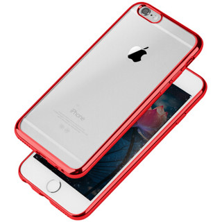  ESK 苹果电镀手机壳 (iPhone6/6sPlus、红色)