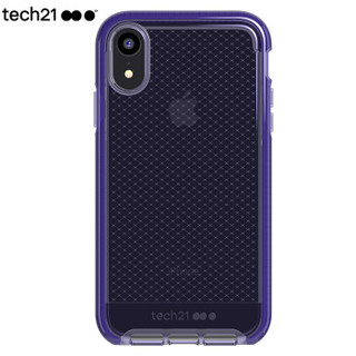 tech21 iphone XR 手机壳 菱格纹紫罗兰