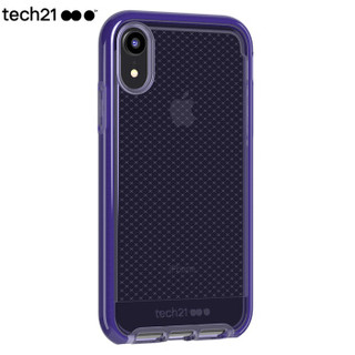 tech21 iphone XR 手机壳 菱格纹紫罗兰