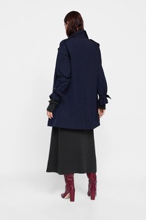  ZARA 05065223401 女士翻领中长款风衣