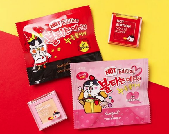 新品发售：TONYMOLY X SAMYANG 火鸡面 联名彩妆