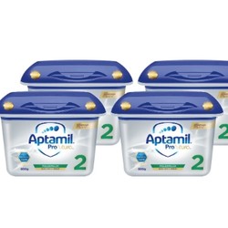 Aptamil 爱他美 铂金版 婴儿奶粉 2段 800g 4罐