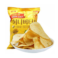韩国进口海太蜂蜜黄油薯片土豆片网红休闲零食品膨化薯片特产60g