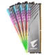 技嘉 AORUS RGB炫彩 3200MHz DDR4 16G 电脑游戏内存套条